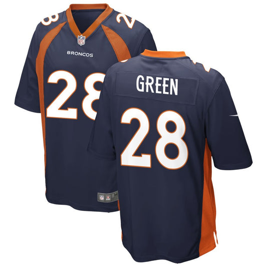 Art Green Denver Broncos Nike Youth Game Jersey - Navy