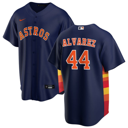 Yordan Alvarez Houston Astros Nike Alternate Replica Jersey - Navy