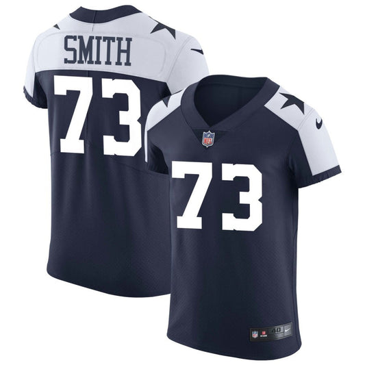 Tyler Smith Dallas Cowboys Nike Alternate Vapor Elite Jersey - Navy