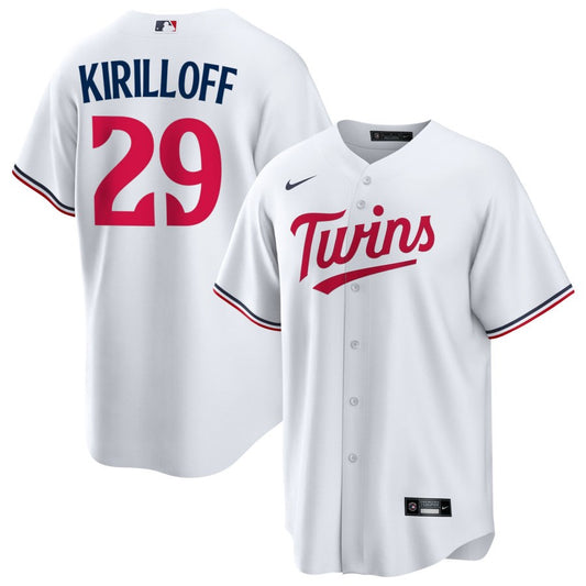 Alex Kirilloff Minnesota Twins Nike Youth Home Replica Jersey - White