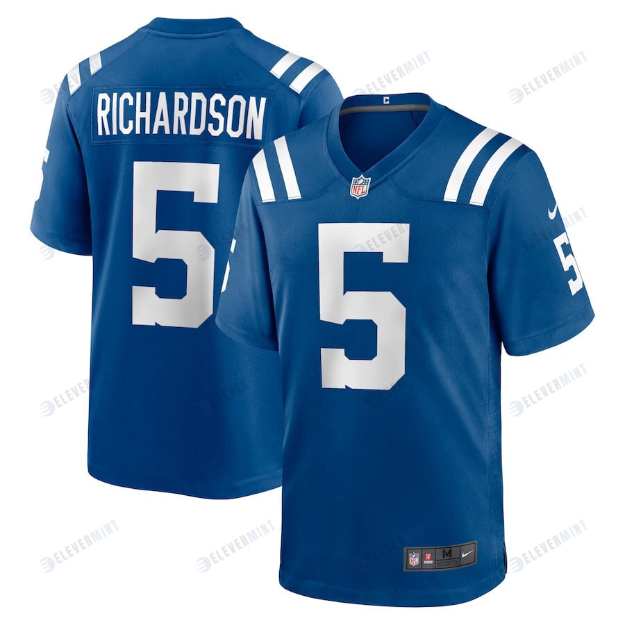 Anthony Richardson 5 Indianapolis Colts YOUTH Game Jersey - Royal