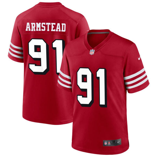 Arik Armstead San Francisco 49ers Nike Alternate Game Jersey - Scarlet