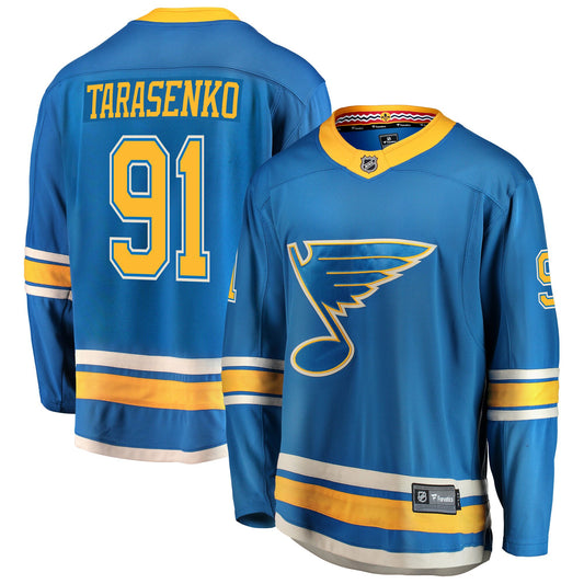 Vladimir Tarasenko St. Louis Blues Fanatics Branded Youth Breakaway Alternate Player Jersey - Blue