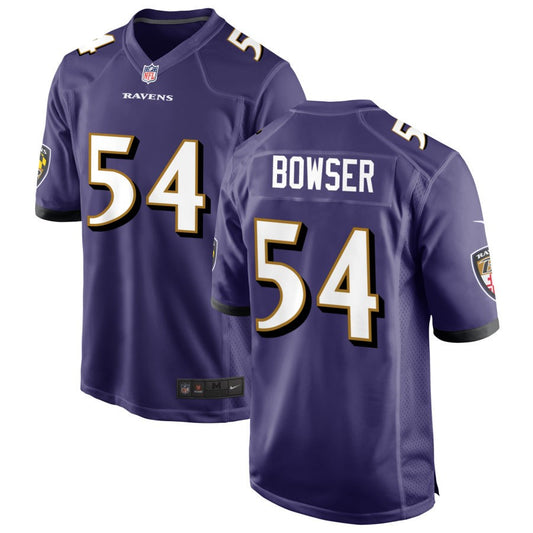 Tyus Bowser Baltimore Ravens Nike Game Jersey - White