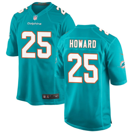 Xavien Howard Miami Dolphins Nike Game Jersey - Aqua