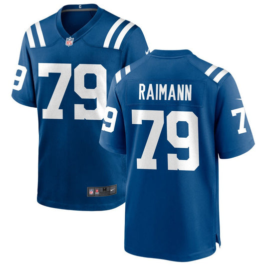 Bernhard Raimann Nike Indianapolis Colts Game Jersey - Royal