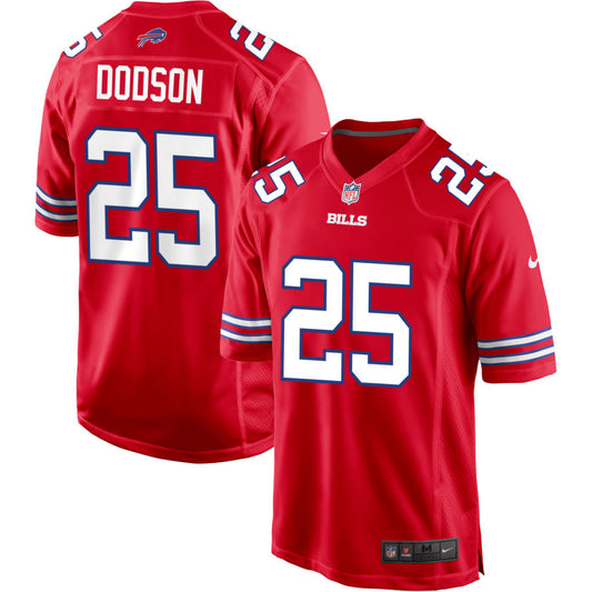 Tyrel Dodson Buffalo Bills Nike Alternate Game Jersey - Red