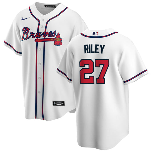 Austin Riley Youth Jersey - Atlanta Braves Replica Kids Home Jersey