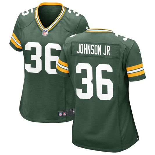 Anthony Johnson Jr Green Bay Packers Nike Women's Game Jersey - Green