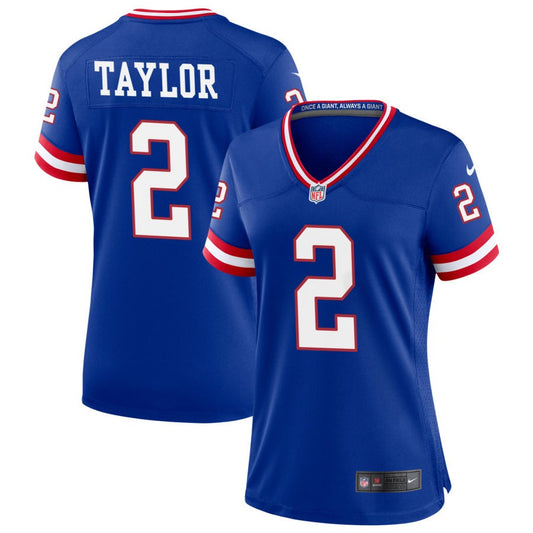 Tyrod Taylor New York Giants Nike Women's Classic Game Jersey - Royal